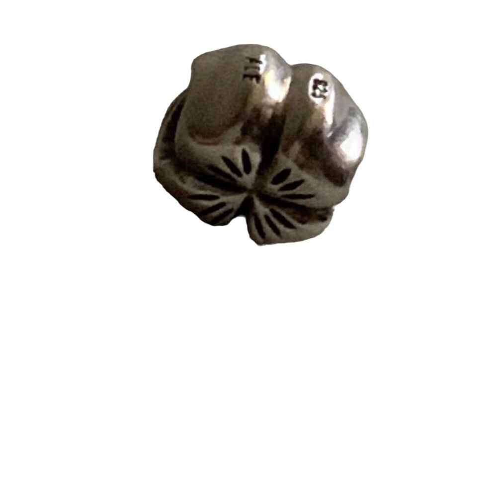 Authentic PANDORA Sterling Silver Four Leaf Clover Charm Bead 790157 ALE 925 - Picture 3 of 5